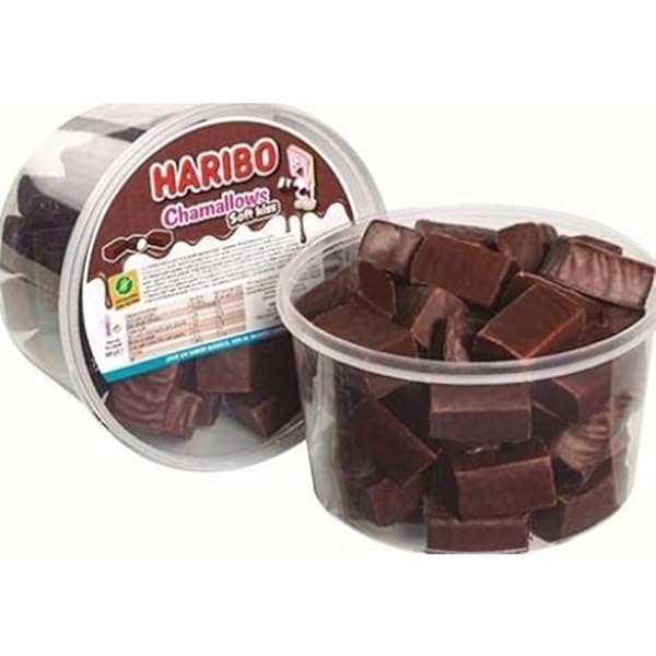 Amazon.co.jp: ハリボー チョコマシュマロ chamallows 200g オリジナル